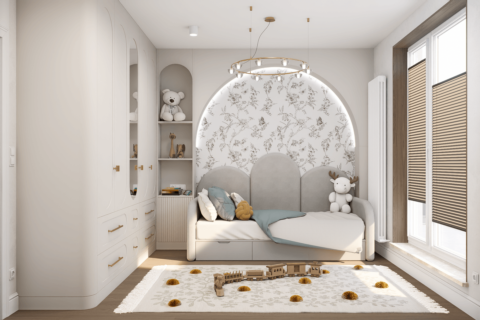 Pokój dziecka w apartamencie premium
